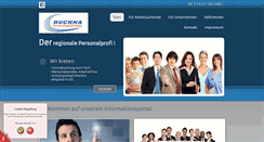 Desktop Screenshot of buchna-personallogistik.eu